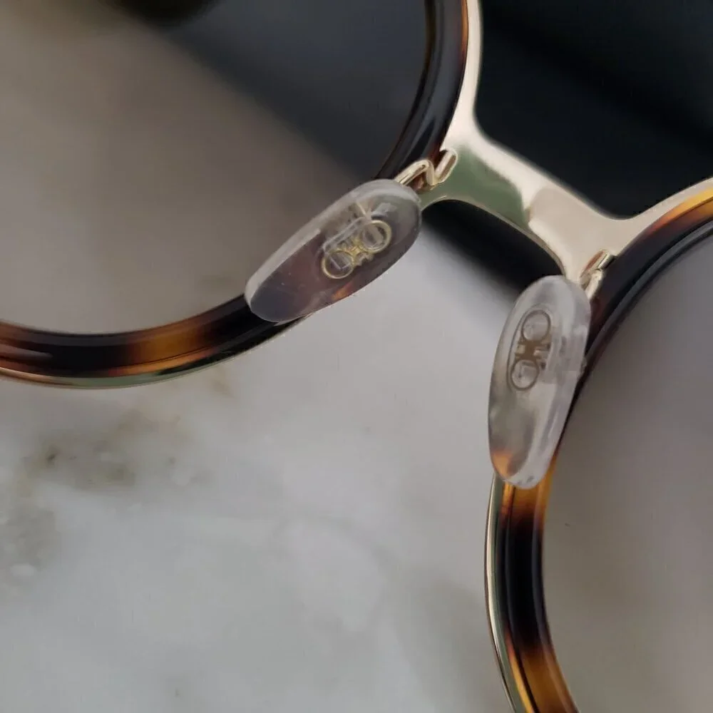 NIB Salvatore Ferragamo Oversize Tortoise Brown Side Cut Out 52mm Sunglasses
